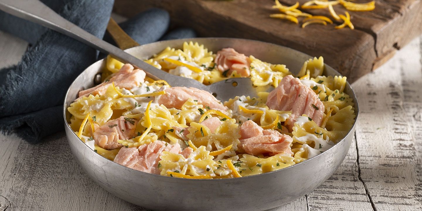 Farfalle Al Salmone Ricetta Facile E Veloce Rio Mare