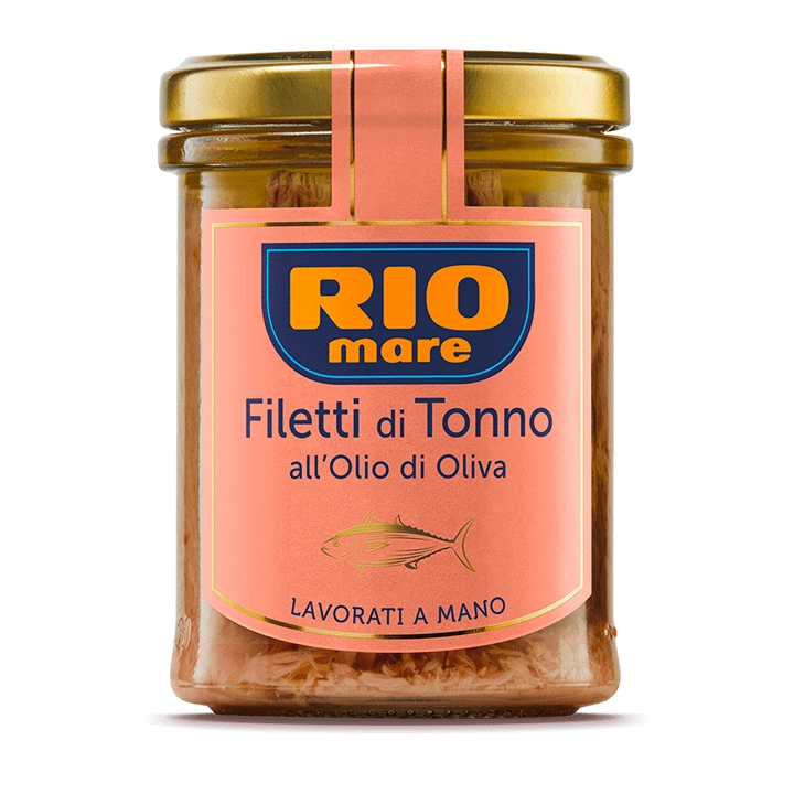 Filetti di tonno all'olio di oliva Rio Mare